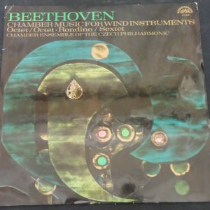 Beethoven Chamber Music For Wind Instruments Supraphon  1 11 0703 lp ex