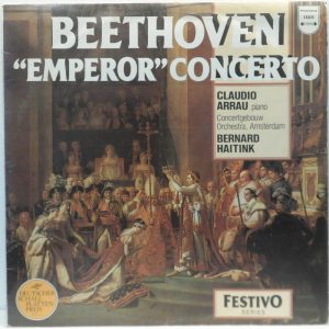Beethoven – Emperor Concerto LP Claudio Arrau Concertgebouw Orchestra / Haitink