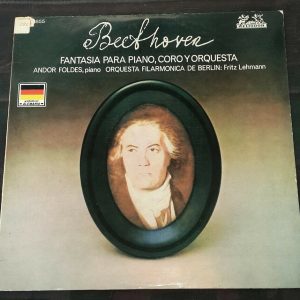 Beethoven  Fantasia For Piano Symphony No 2  Lehmann   Andor Foldes  Heliodor lp
