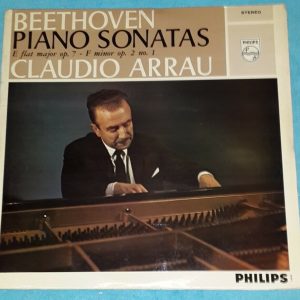 Beethoven Piano Sonatas  Claudio Arrau   Philips SAL3568 LP EX