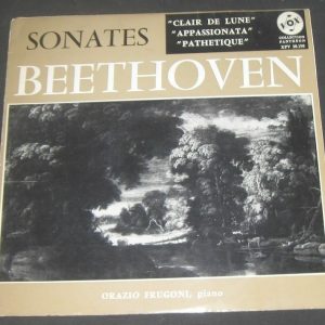 Beethoven – Sonatas Orazio Frugoni VOX XPV 30-150 Orig France Clair De Lune RARE