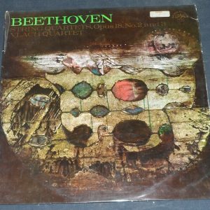 Beethoven String QuartetsVlach Quartet  Supraphon ‎ 1 11 0848 lp EX