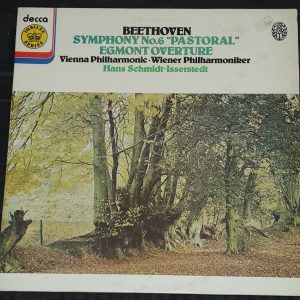 Beethoven ‎- Symphony No. 6 / Egmont Overture Schmidt-Isserstedt Decca JB 2 lp