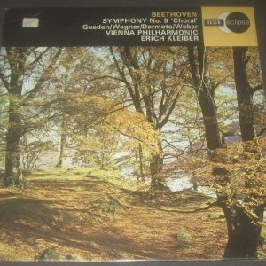 Beethoven Symphony No 9 Choral Eric Kleiber Decca ECS 501 LP