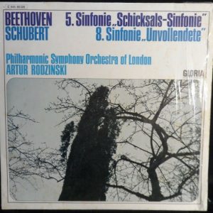 Beethoven – Symphony no. 5 SCHUBERT – Symphony no. 8 ARTUR RODZINSKI LSO Gloria