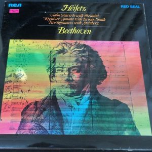 Beethoven ‎Violin Concerto Etc Heifetz Toscanini Steinberg RCA DPS 2006 2 lp ex