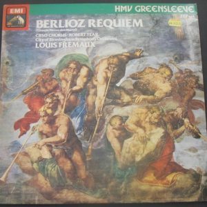 Berlioz Requiem Louis Fr?maux / Robert Tear HMV ESDW 718 2 lp EX