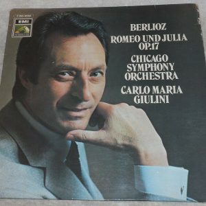 Berlioz ?- Romeo And Juliet Maria Giulini HMV 1 C 063-02 067 lp EX
