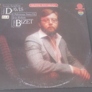 Bizet – L’Arlesienne Suites 1 & 2  Andrew Davis   CBS 36713 LP