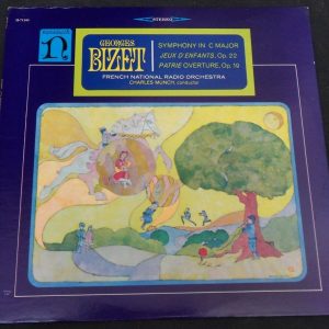 Bizet Symphony In C Major Etc Charles Munch Nonesuch H-71183 LP EX