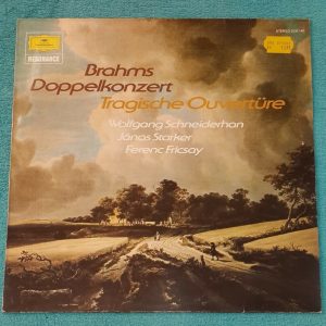 Brahms – Double Concerto, Tragic Overture Schneiderhan , Starker Fricsay DGG LP