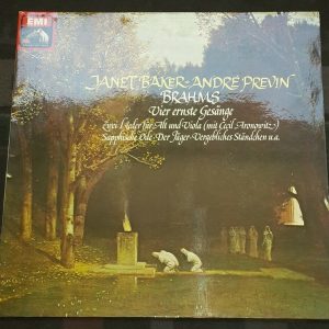 Brahms: Four Serious Songs  Baker Previn  EMI 1C 065-03 279 lp EX