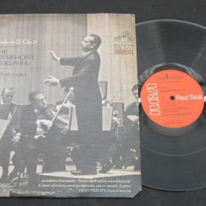 Brahms Serenade Brusilov RCA LSC 2976 lp 1967
