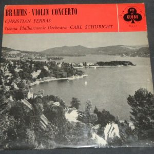 Brahms Violin Concerto Ferras, Schuricht Decca Ace of Clubs ACL 17 lp