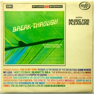 Break-Through – An Introduction To Studio 2 Stereo LP UK 1967 MFP Frank Pourcel