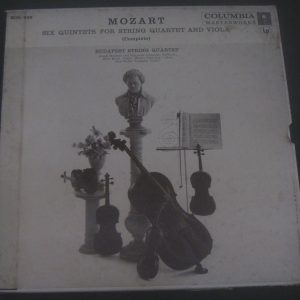 Budapest Quartet / Trampler : Mozart 6 String Quintets – Columbia M3L 239 3 LP