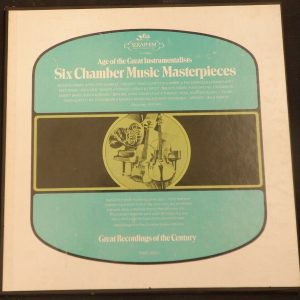 Chamber Music Beethoven Brahms Schnabel Casals Etc Seraphim ‎IC-6044 3 lp EX