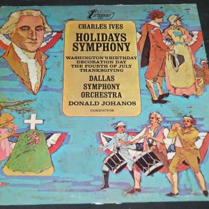 Charles Ives – Holidays Symphony  Donald Johanos  Turnabout ‎– TV 34146S lp ex