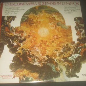 Cherubini Missa Solemnis in D Minor  Newell Jenkins Vanguard VCS-10110/11 2 LP