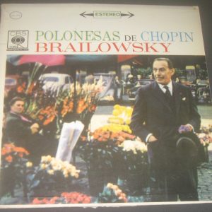 Chopin ‎– Polonaises Alexander Brailowsky – Piano CBS / COLUMBIA MLS 8036 LP