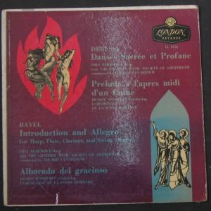 DEBUSSY  PRELUDE A L’APRES  / RAVEL – VAN BEINUM / ANSERMET LONDON LL 1552 lp