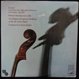 DVORAK – Concerto for Cello and Orchestra LP Rostropovich Bolshoi Khaikin WGM