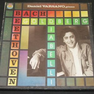Daniel Varsano : Bach Goldberg Variations Beethoven Diabelli CBS 2 lp Box RARE