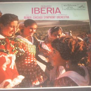 Debussy Iberia  Ravel Alborado Del Gracioso Reiner RCA LM 2222 USA 1958 LP