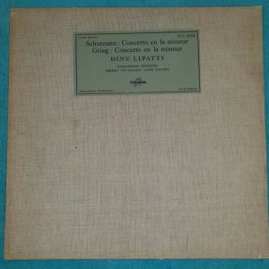 Dinu Lipatti – Schumann / Grieg Piano Concerto Columbia 33 FCX 30096 LP