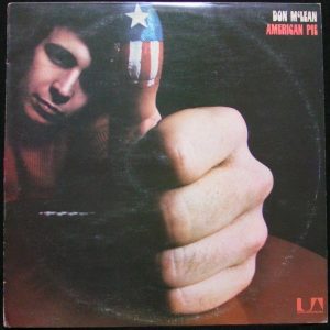 Don McLean – American Pie LP Rare Israel Israeli press different back cover 1972