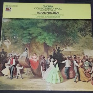 Dvorak Violin Concerto Perlman Barenboim EMI HMV 1C 065 1026341 lp EX