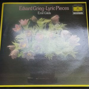 Edvard Grieg , Emil Gilels ‎- Piano Lyric Pieces  DGG 2542 142 LP EX