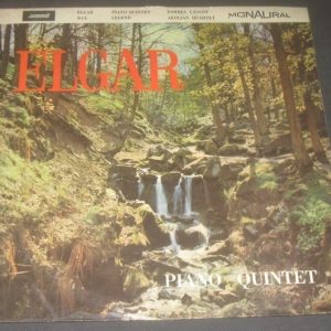 Elgar – Piano Quintet Bax – Legend for Viola and Piano Cassini Forbes Summit LP