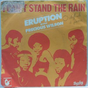 Eruption – I Can’t Stand The Rain / Be Yourself 7″ Precious Wilson ?Disco funk