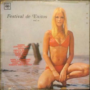 Festival de Exitos vol. IV LP Sexy Cheescake Cover Argentina Sandro Dino Ramos