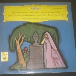 Fischer-Dieskau / Demus – Brahms / Dvorak DGG LPM 1844 TULIPS LP 1960