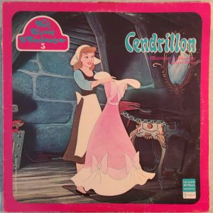 François Périer – Cendrillon LP 1975 France Walt Disney Radioplay