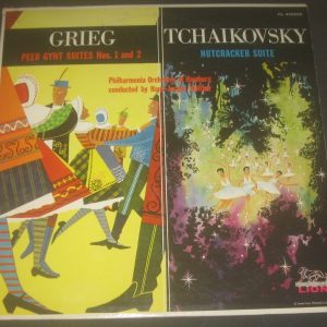 GRIEG PEER GYNT NOS. 1 & 2  TCHAIKOVSKY NUTCRACKER SUITE WALTHER LION RECORDS LP