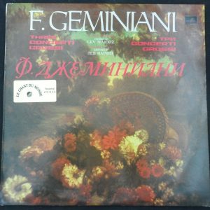 Geminiani  3 Concerto Grosso  Lev Markiz Melodiya C 10-08777-8 lp EX