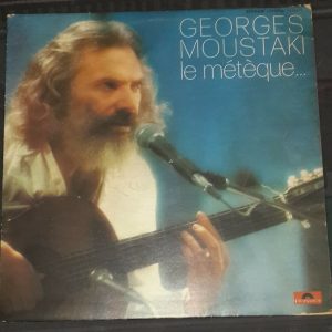 Georges Moustaki – Le Métèque Polydor 2401 414 Israeli LP Israel