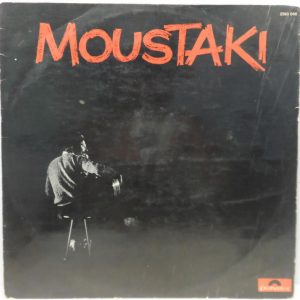 Georges Moustaki – Moustaki Self Titled 1972 LP French Chanson Israel pressing