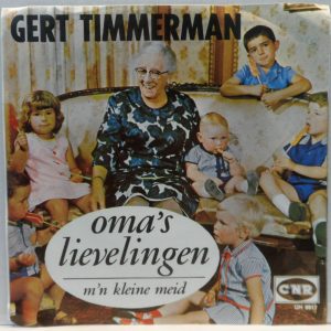 Gert Timmerman – Oma’s Lievelingen / M’n Kleine Meid 7″ Single 1967 pop CNR