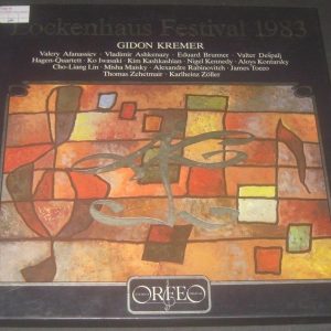 Gidon Kremer Ashkenazy Hagen Quartet Iwasaki Kennedy Maisky Etc 4 LP Box EX
