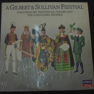 Gilbert & Sullivan Festival – D’Oyly Carte Opera Company – London Viva lp EX