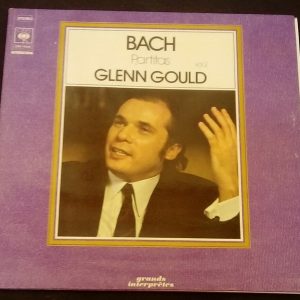 Glenn Gould – Piano Bach Partitas Vol. 2 CBS 75522 LP EX