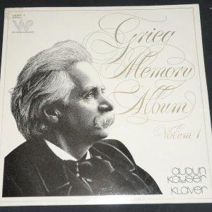 Grieg Memory Album Piano – Audun Kayser Vest-Norsk Plateselskap VNP 0084-4 LP EX