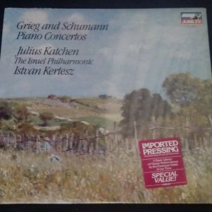 Grieg / Schumann Piano Concertos  Kertesz Katchen  London JL 41050 lp EX