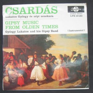Gyorgy Lakatos – Csardas Gipsy Music From Olden Times QUALITON  lp