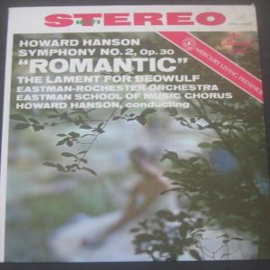 HANSON Symphony No 2 Romantic / Beowulf Mercury SR90192 Living Presence LP