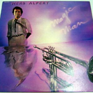 HERB ALPERT – Magic Man LP rare Israel Israeli press trumpet A&M 1981